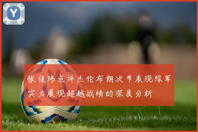 张佳玮点评杰伦布朗次节表现绿军实力展现超越战绩的深度分析
